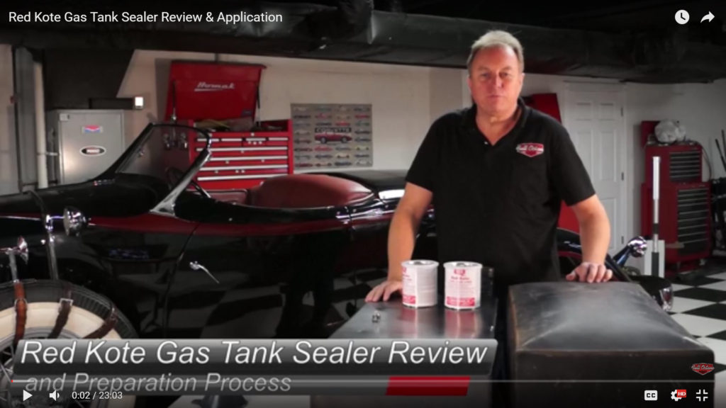 Gas Tank Leak? Red Kote Gas Tank Sealer Review & Application Full